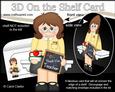 3D on the Shelf Card Kit - Miss Smith the Teacher