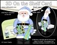 3D on the Shelf Card Kit - Christmas Santa's Presents