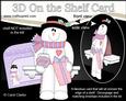3D on the Shelf Card Kit - Santa Stop Here for Snowman Rio!