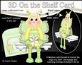 3D on the Shelf Card Kit - Dizzy the Butterfly