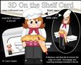 3D on the Shelf Card Kit - Fleur - the Little Pastry Chef