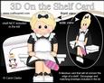 3D on the Shelf Card Kit - Aimée La Petite French Maid