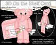 3D on the Shelf Card Kit - Lola Elephant