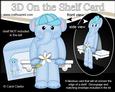 3D on the Shelf Card Kit - Levi Elephant
