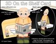 3D on the Shelf Card Kit - Old Man Isaac on the Throne