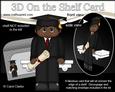 3D on the Shelf Card Kit - Little Ethnic Graduate Grant