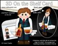 3D on the Shelf Card Kit - Little Whisky Drinker Malcolm
