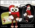 3D on the Shelf Card Kit - Christmas Little Hoot Owl