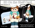 3D on the Shelf Card Kit - King of the Bbq Chef Blake