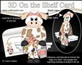 3D on the Shelf Card Kit - Milly Moo Cow