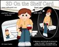 3D on the Shelf Card Kit - Little Wine Drinker Wayne