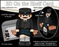 3D on the Shelf Card Kit - Scotsman Adie Wears a Kilt