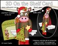 3D on the Shelf Card Kit - Christmas Gigi the Horse