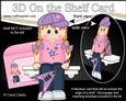 3D on the Shelf Card Kit - Little Rock Guitarist Viki
