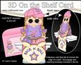3D on the Shelf Card Kit - Little Rock Drummer Nikki