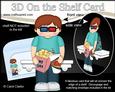 3D on the Shelf Card Kit - 3D Film Night Connor