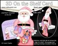3D on the Shelf Card Kit - Christmas Santa's Sack