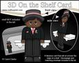 3D on the Shelf Card Kit - Ethnic Bridegroom/prom Boy Xavier