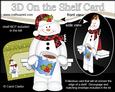 3D on the Shelf Card Kit - Mack the Snowman
