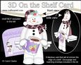 3D on the Shelf Card Kit - Mack the Snowman