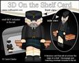 3D on the Shelf Card Kit - Old Man Scotsman Bryce in Kilt