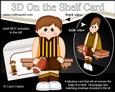3D on the Shelf Card Kit - Rugby or Aus Football Boy Brett
