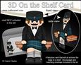 3D on the Shelf Card Kit - Little Scotsman Fraser in Kilt