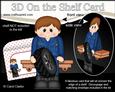 3D on the Shelf Card Kit - Little Car Mechanic Kyle