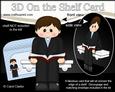 3D on the Shelf Card Kit - Little Priest Andrew