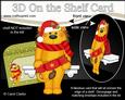 3D on the Shelf Card Kit - Christmas Lloyd Lion