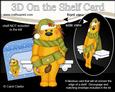 3D on the Shelf Card Kit - Christmas Lloyd Lion