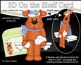 3D on the Shelf Card Kit - Christmas Rusty Dog