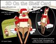 3D on the Shelf Card Kit - Christmas Skiing Rudolph