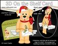 3D on the Shelf Card Kit - Christmas Little Dog Sunny