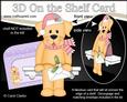 3D on the Shelf Card Kit - Christmas Little Dog Sunny