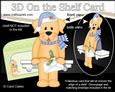 3D on the Shelf Card Kit - Christmas Little Dog Sunny