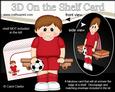 3D on the Shelf Card Kit - Little Footballer Danny