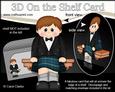 3D on the Shelf Card Kit - Little Scotsman Lachlan in Kilt