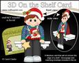 3D on the Shelf Card Kit - Little Christmas Jumper Boy