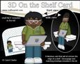 3D on the Shelf Card Kit - Ethnic Gadgets N Gizmos Boy Andre