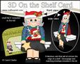 3D on the Shelf Card Kit - Christmas Jumper Old Lady