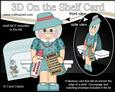 3D on the Shelf Card Kit - Gossip Galz - Old Lady Bingo Bess