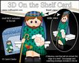 3D on the Shelf Card Kit - Little Christmas Nativity Joseph