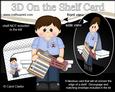 3D on the Shelf Card Kit - Little Bus Driver Boyce