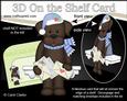 3D on the Shelf Card Kit - Christmas Little Dog Chip