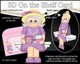 3D on the Shelf Card Kit - Gossip Galz - Cuppa & Cake Connie