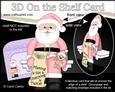 3D on the Shelf Card Kit - Christmas Santa's List