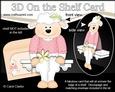 3D on the Shelf Card Kit - Litle Lamb