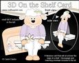 3D on the Shelf Card Kit - Litle Lamb