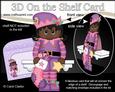 3D on the Shelf Card Kit - Ethnic Christmas Elf